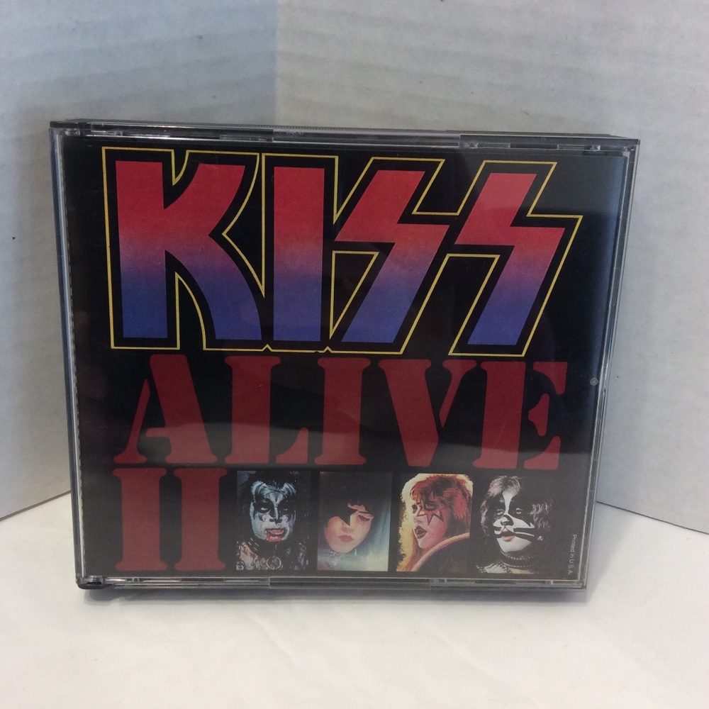 Kiss Alive II 2 Disc Set Casablanca Records 1970's